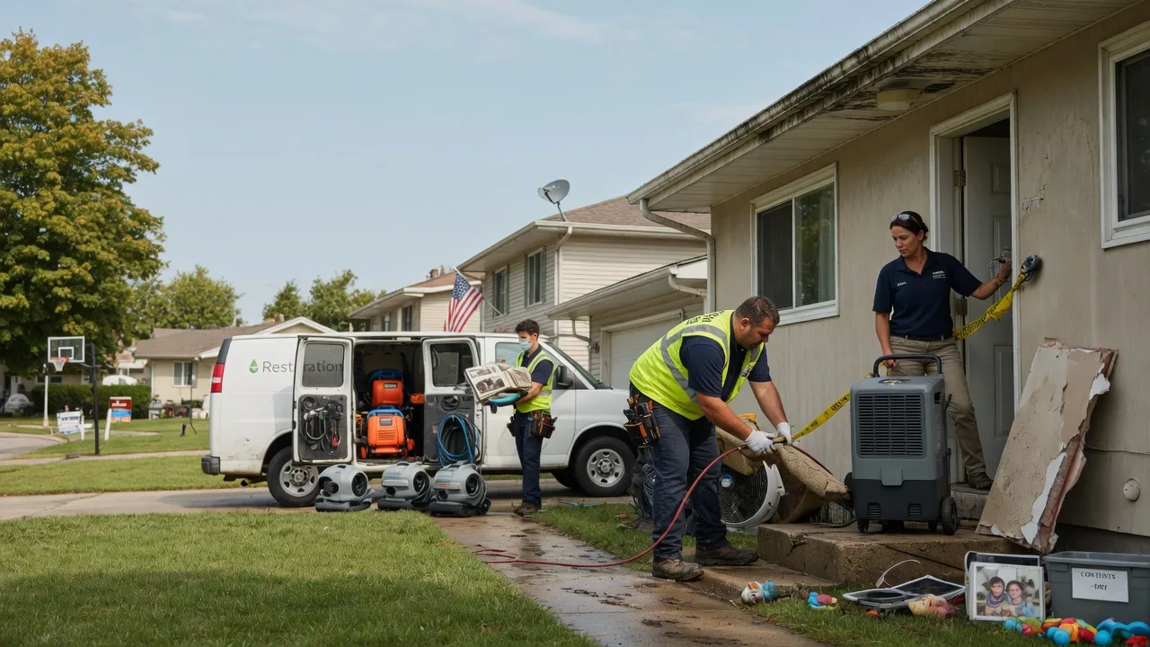 Water Damage Restoration in Feesburg, OH near me